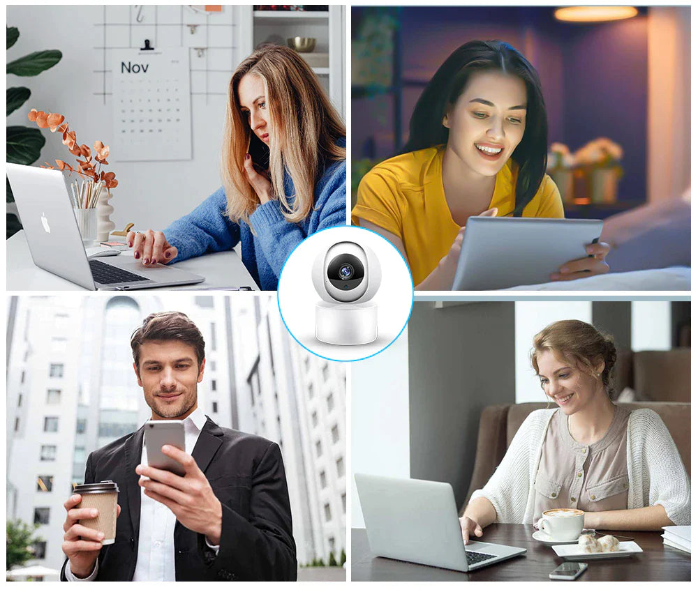 5MP HD WiFi Pet Camera With Live Video Calling Surveillance Cameras Best Pet Store