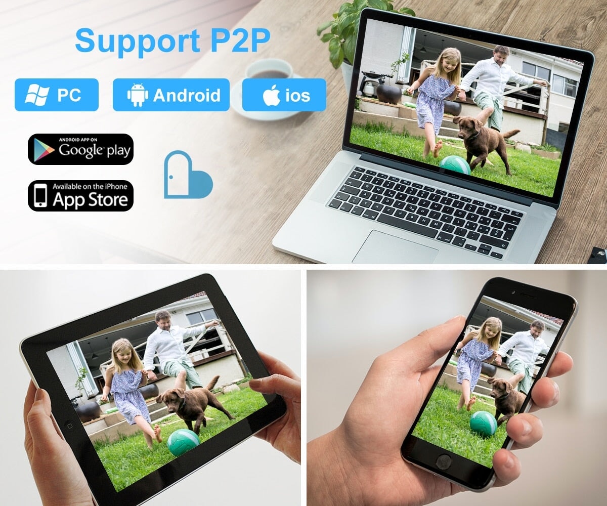 5MP HD WiFi Pet Camera With Live Video Calling Surveillance Cameras Best Pet Store