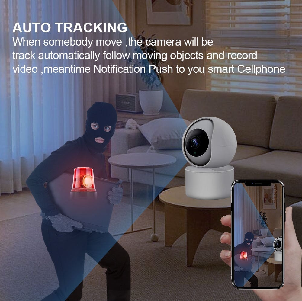 5MP HD WiFi Pet Camera With Live Video Calling Surveillance Cameras Best Pet Store