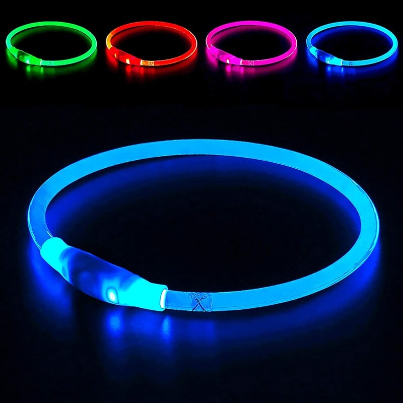 Adjustable LED Pet Collar Pet Collars & Harnesses Best Pet Store
