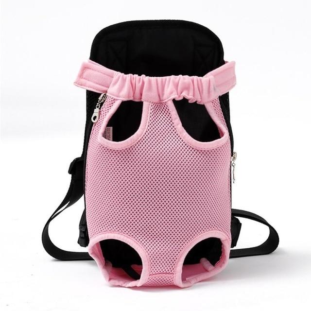 Dog Carrier Chest Backpack 10 Colours! Pet Collars & Harnesses Best Pet Store Pink Small