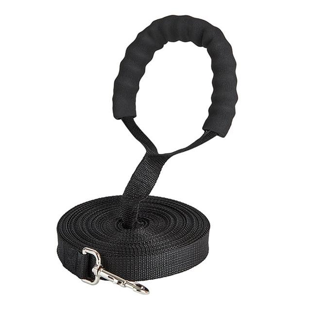 Long Nylon Dog Leash Up To 50m! Pet Leashes Best Pet Store Black 10 metres