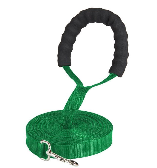 Long Nylon Dog Leash Up To 50m! Pet Leashes Best Pet Store Green 10 metres