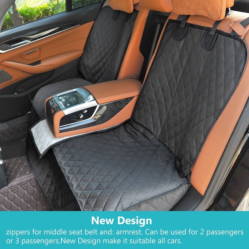 Pet Car Back Seat Protector With Armrest Zip Pet Carriers & Crates Best Pet Store