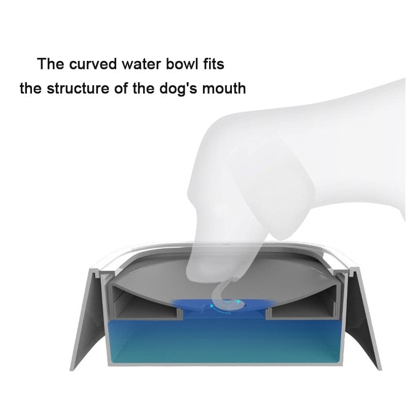 Pet Floating Water Bowl 1.5 Litre Pet Bowls, Feeders & Waterers Best Pet Store