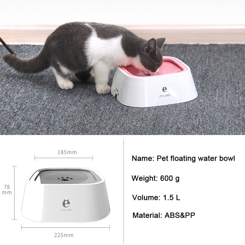 Pet Floating Water Bowl 1.5 Litre Pet Bowls, Feeders & Waterers Best Pet Store