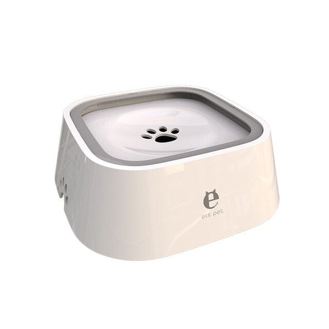 Pet Floating Water Bowl 1.5 Litre Pet Bowls, Feeders & Waterers Best Pet Store White 1.5L