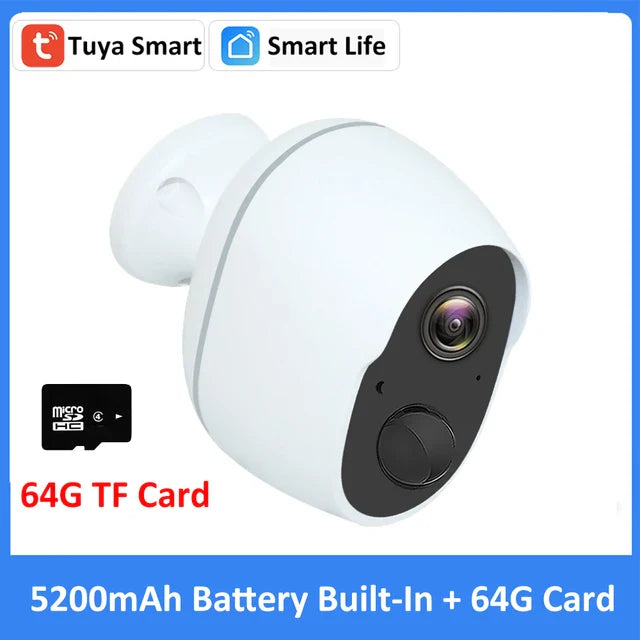 Rechargeable Waterproof Pet Camera Surveillance Cameras Best Pet Store Camera + 64G SD Card