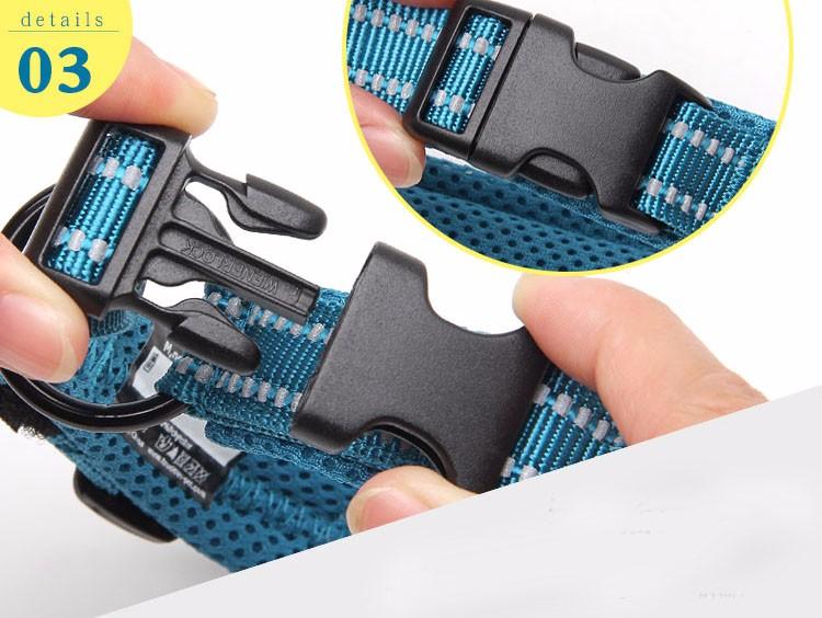 Reflective Mesh Padded Dog Collar Pet Collars & Harnesses Best Pet Store