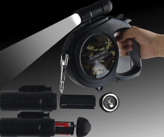 Retractable 8m Large Dog Leash with LED Torch! Pet Leashes Best Pet Store