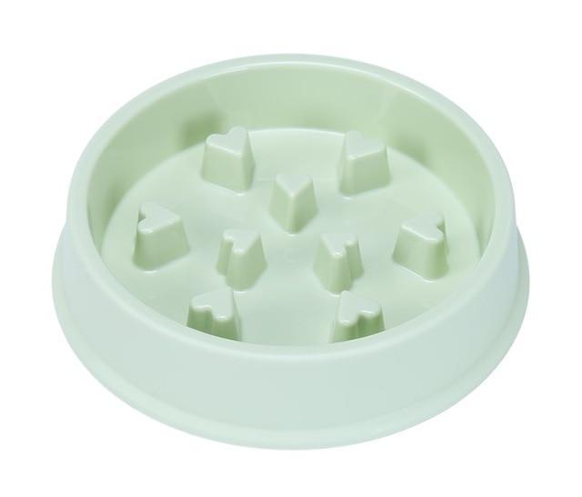 Slow Feeder Puzzle Pet Food Bowl Pet Bowls, Feeders & Waterers Best Pet Store Green Dashes