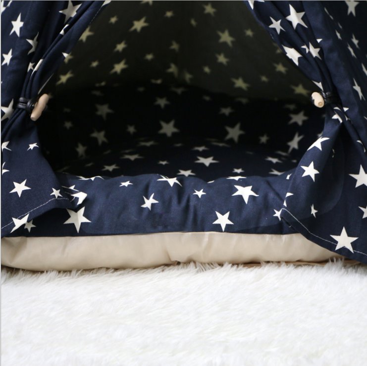 TeePee Tent Pet Bed - 7 Designs! Dog Beds Best Pet Store