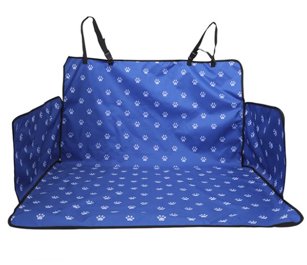 Waterproof Pet Car Boot Protector Pet Carriers & Crates Best Pet Store Boot Blue Paw