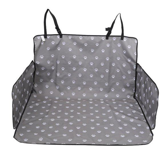 Waterproof Pet Car Boot Protector Pet Carriers & Crates Best Pet Store Boot Grey Paw