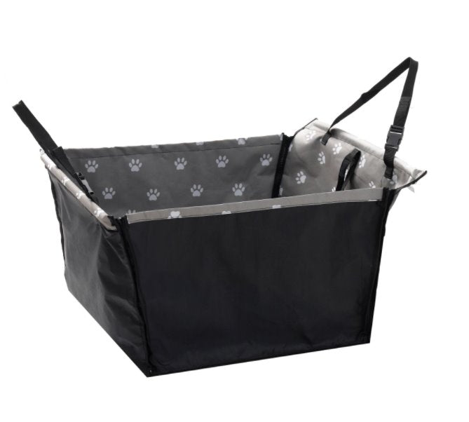 Waterproof Pet Car Half Back Seat Protector Pet Carriers & Crates Best Pet Store Half Back Seat Grey