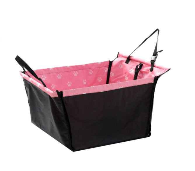 Waterproof Pet Car Half Back Seat Protector Pet Carriers & Crates Best Pet Store Half Back Seat Pink