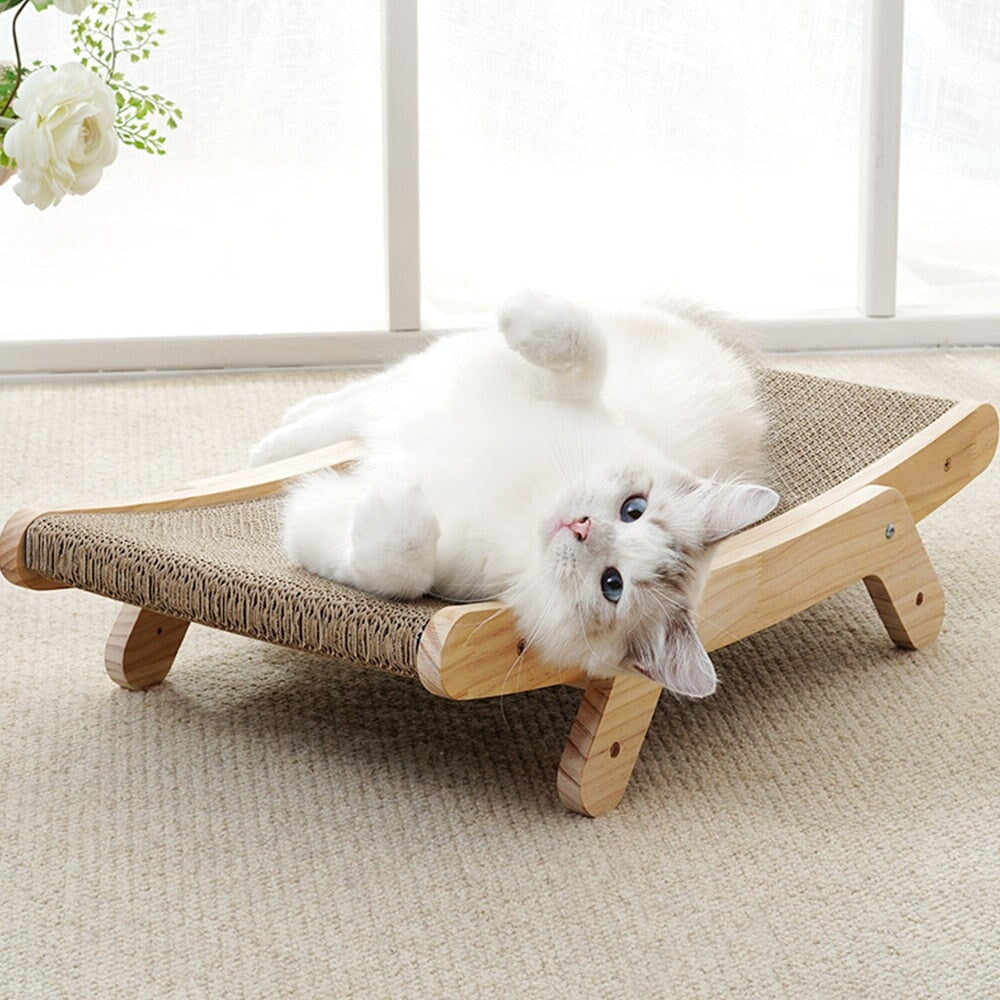Wooden Cat Scratcher Bed Cat Furniture Best Pet Store