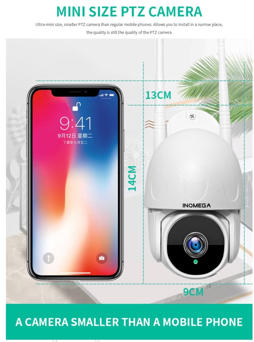 5 Mega Pixel HD WiFi Waterproof Pet Camera Surveillance Cameras Best Pet Store 