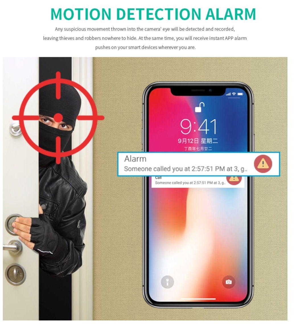 5 Mega Pixel HD WiFi Waterproof Pet Camera Surveillance Cameras Best Pet Store 