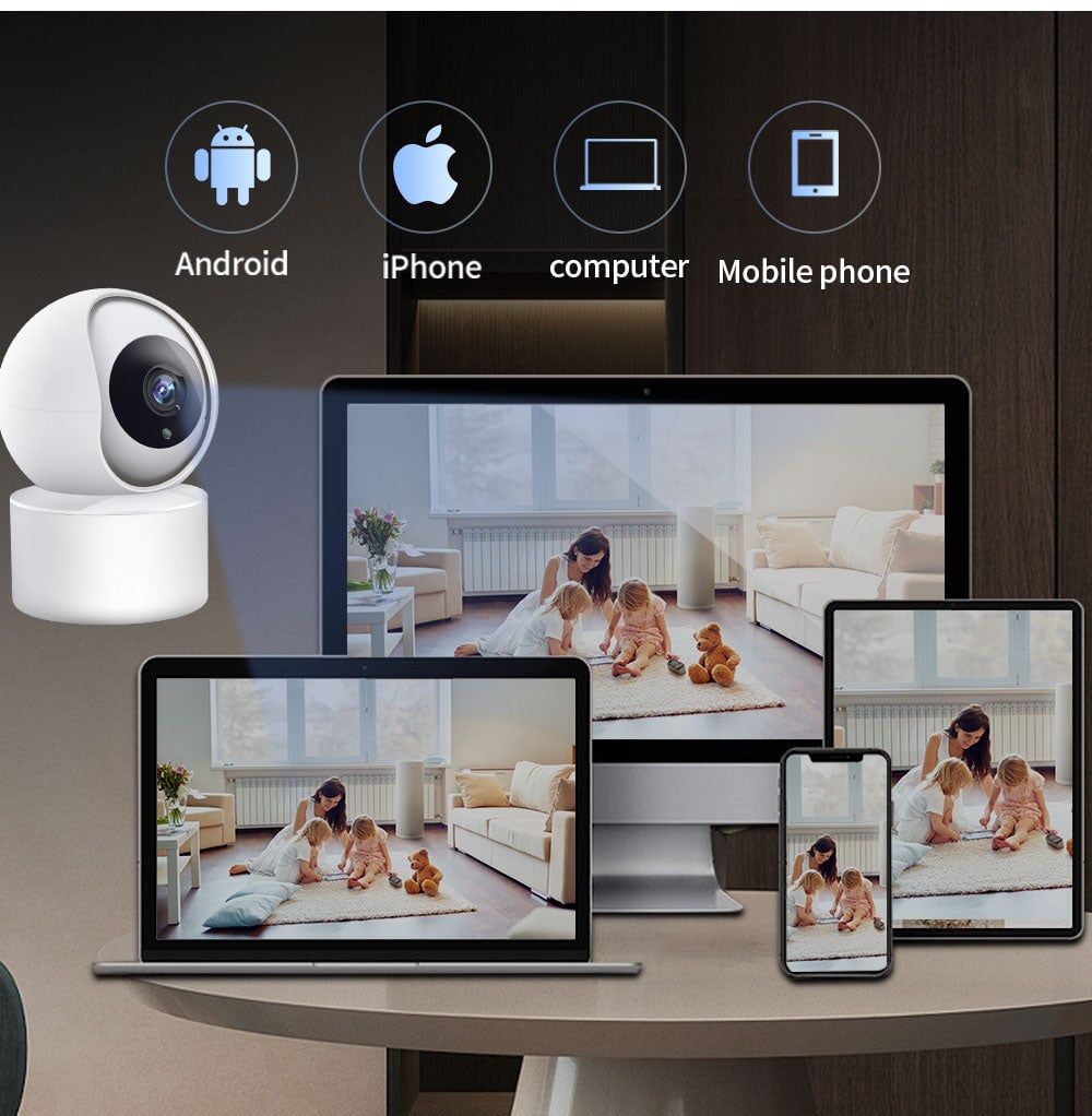 5MP HD WiFi Pet Camera With Live Video Calling Surveillance Cameras Best Pet Store 