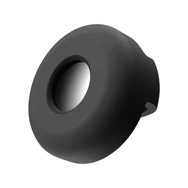 AirTag Pet Collar Silicone Protective Case ID Tags Best Pet Store Black 