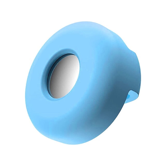 AirTag Pet Collar Silicone Protective Case ID Tags Best Pet Store Blue 