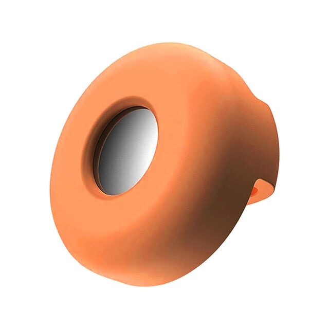 AirTag Pet Collar Silicone Protective Case ID Tags Best Pet Store Orange 