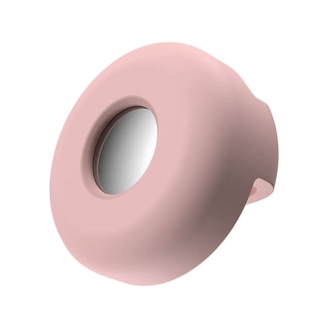 AirTag Pet Collar Silicone Protective Case ID Tags Best Pet Store Pink 