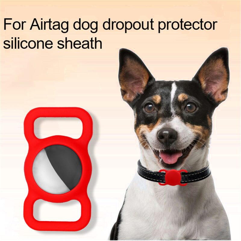 Apple AirTag Pet Collar Silicone Protective Case Pet Collars & Harnesses Best Pet Store 