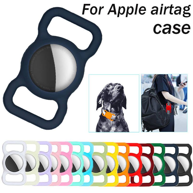 Apple AirTag Pet Collar Silicone Protective Case Pet Collars & Harnesses Best Pet Store 