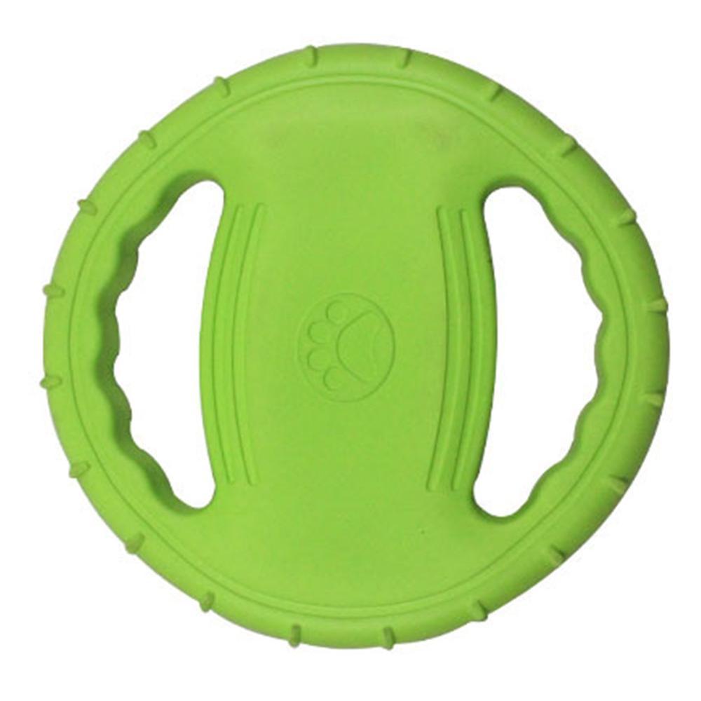 Squeaky disc best sale dog toy