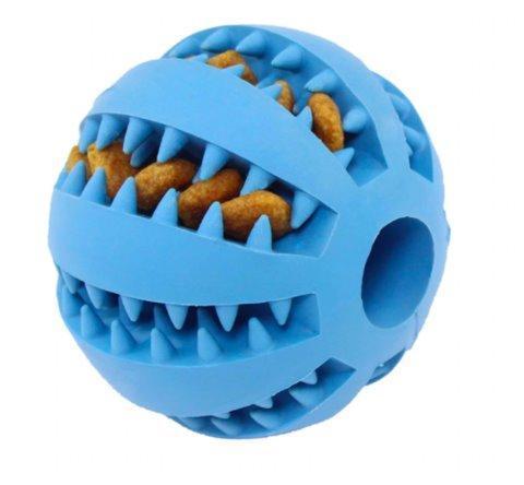 Blue rubber 2024 dog toy