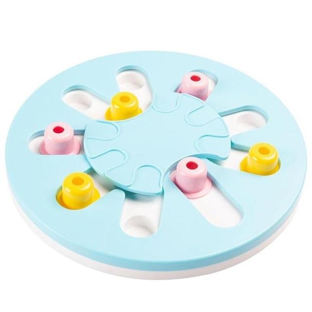 Dog Interactive Slow Feeder Puzzle Dog Toys Best Pet Store Blue 