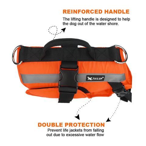 Dog Life Jacket Floatation Device Pet Collars & Harnesses Best Pet Store 