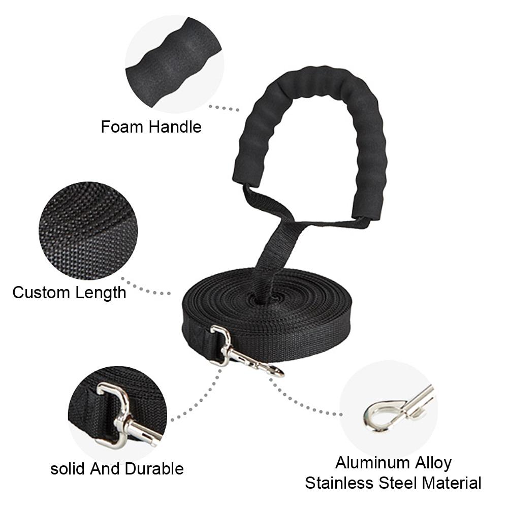 Long Nylon Dog Leash Up To 50m! Pet Leashes Best Pet Store 