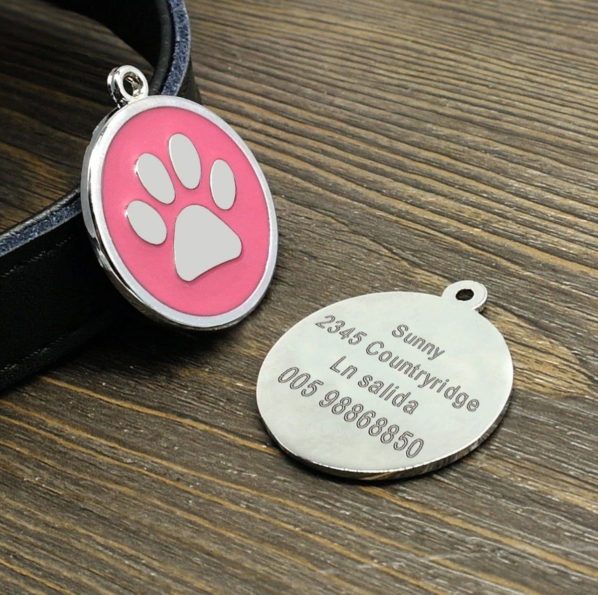 Personalised Engraved Pet ID Tag Pet ID Tags Best Pet Store 