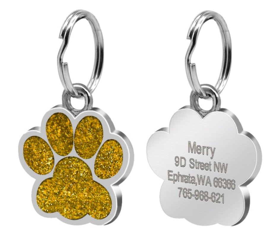 Personalised Engraved Pet ID Tag Pet ID Tags Best Pet Store 