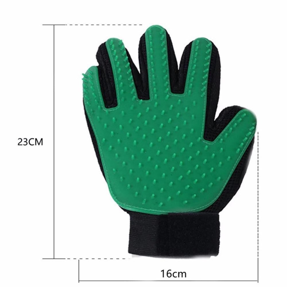 Pet glove cheap brush