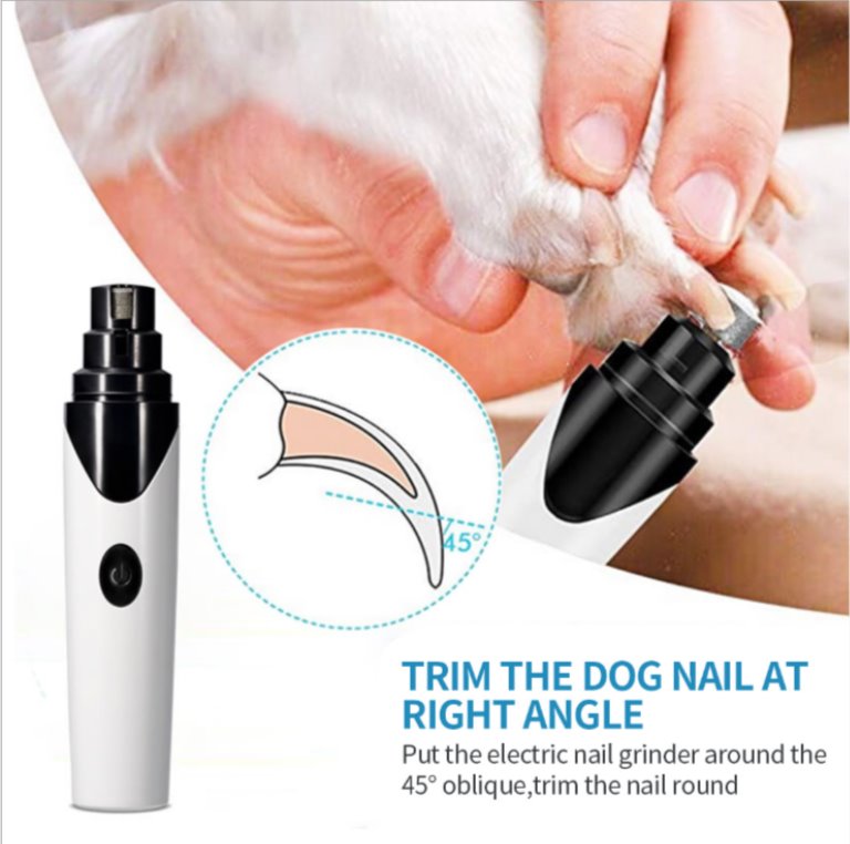 Rechargeable Electric Dog Nail Trimmer Pet Nail Tools Best Pet Store 