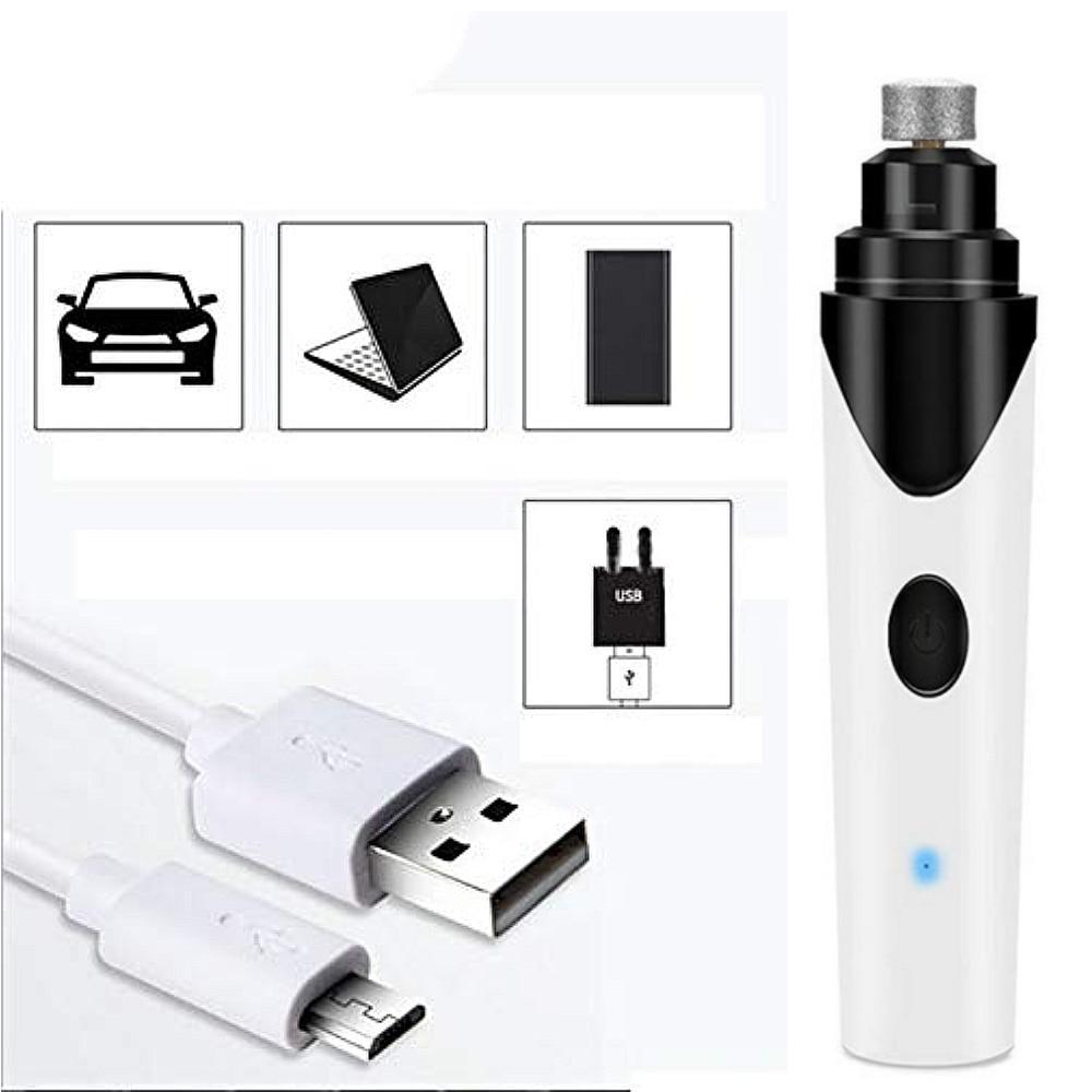 Rechargeable Electric Dog Nail Trimmer Pet Nail Tools Best Pet Store 