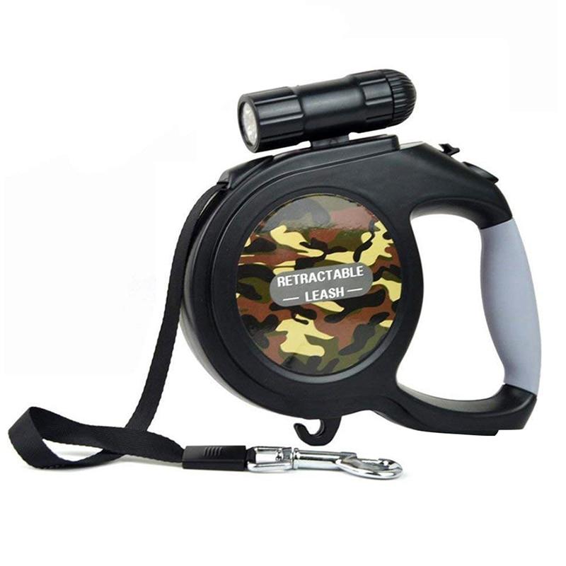 Retractable 8m Large Dog Leash with LED Torch Best Pet Store