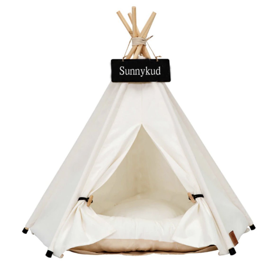 Small dog tent sales bed