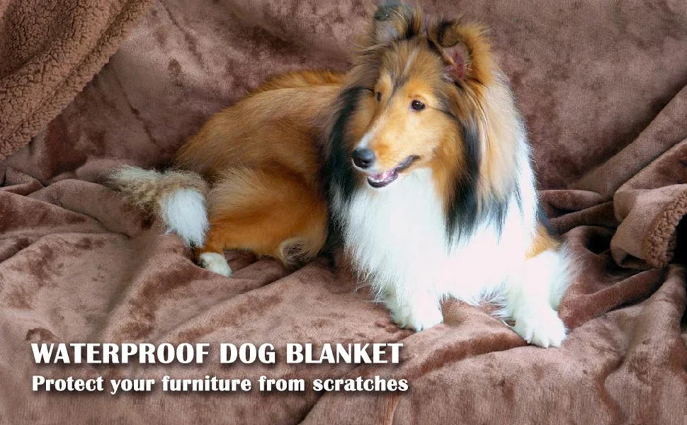 Waterproof Flannel Sofa and Bed Pet Blanket Dog Beds Best Pet Store 