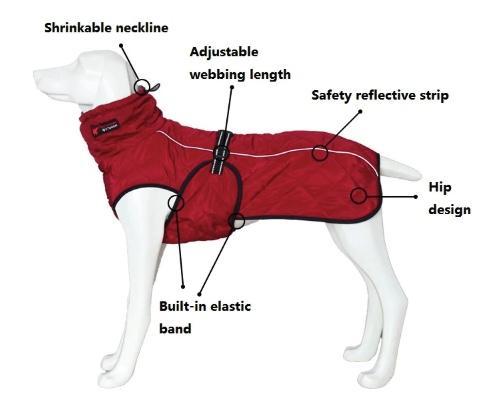 Waterproof Warm Fleece Dog Coat Best Pet Store